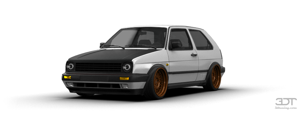 Volkswagen Golf Ii Png Clipart (black, gray)