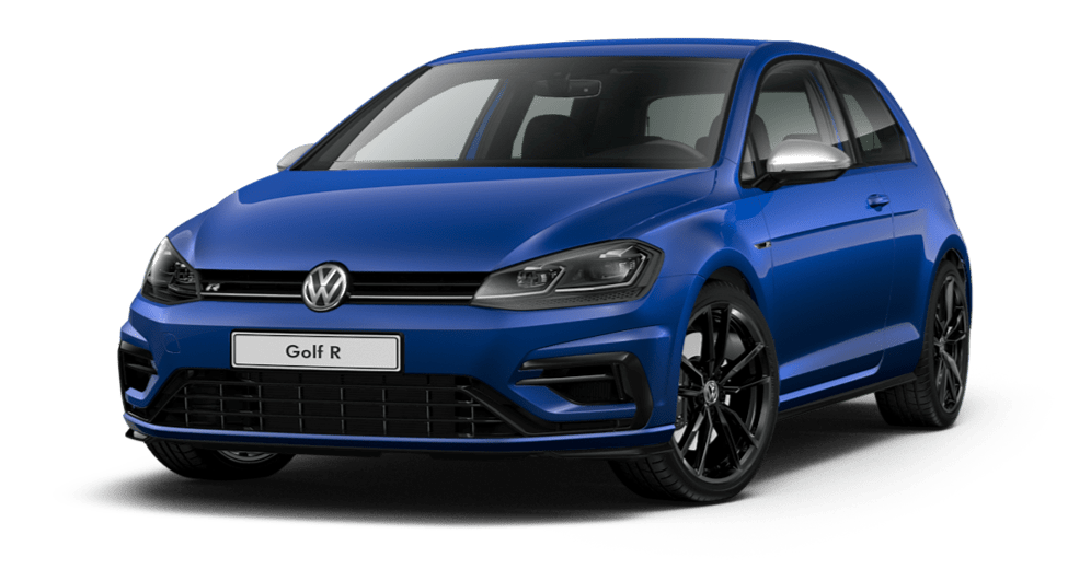 Volkswagen Golf R Png Isolated Image (black, gray)