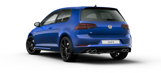 Volkswagen Golf R Png Isolated Pic (black)