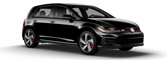 Volkswagen Golf R Png Photo (black)