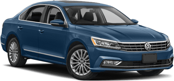 Volkswagen Passat 2019 Png Isolated Image (navy, black)