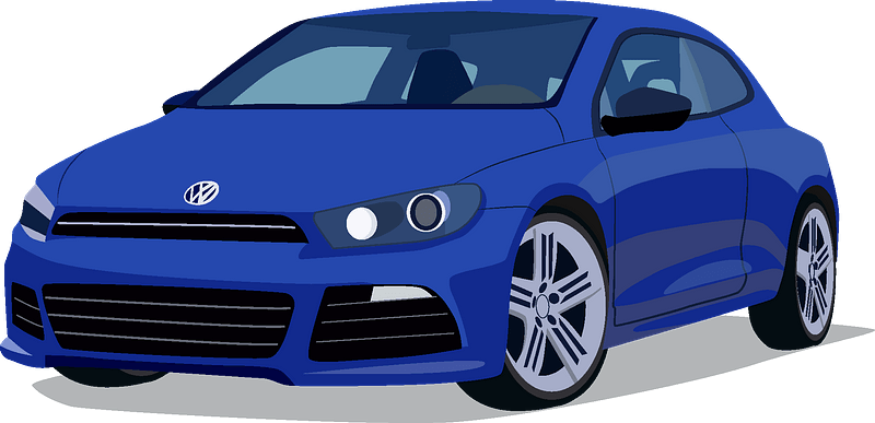 Volkswagen Scirocco Png Hd Isolated (teal, black, gray, navy)