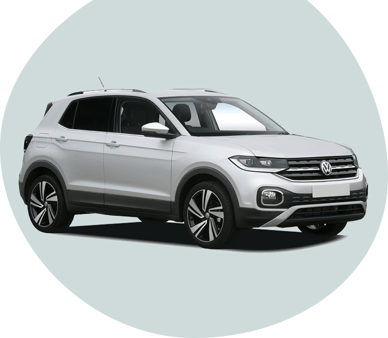 Volkswagen T Cross Png Hd (lavender, gray, silver, black)