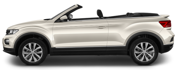 Volkswagen T Roc Cabriolet Transparent Png (black, gray, white)