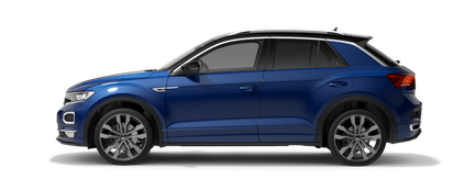 Volkswagen T Roc R Png Isolated Photos (black)