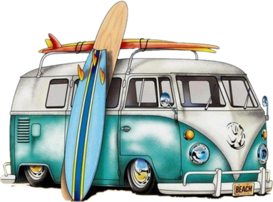 Volkswagen T1 Hippie Download Png Image (lavender, beige, black, gray, silver)