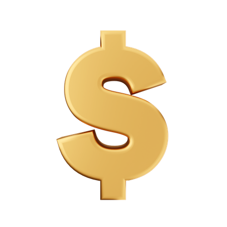 Dollar Sign Png Image (black, salmon)