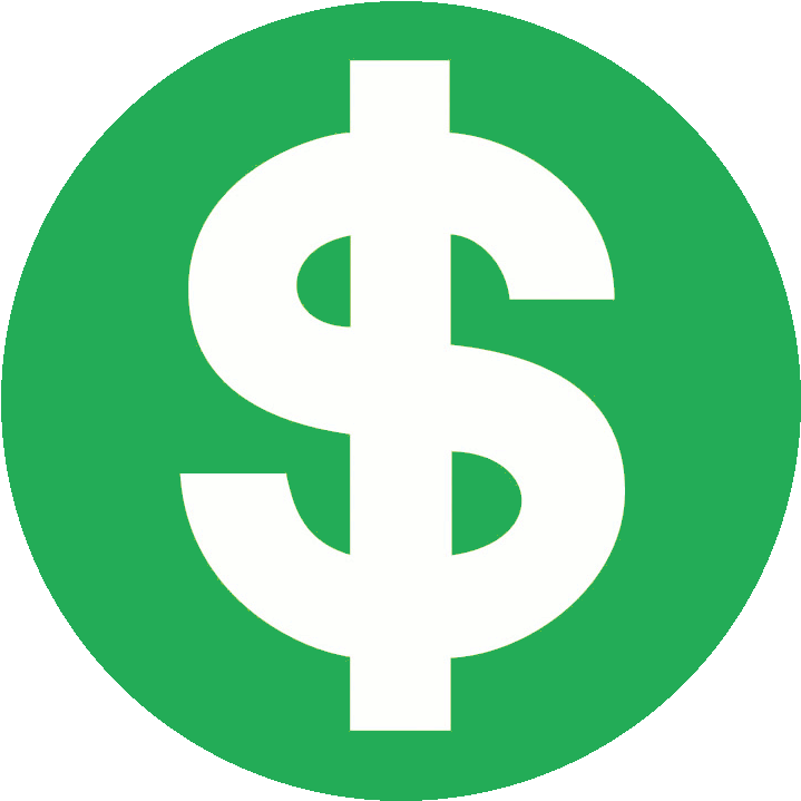 Dollar Sign Png Images (black, teal, white)