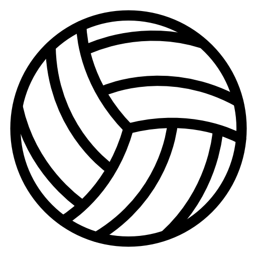 Volleyball Png Transparent Picture (black, lavender, white)