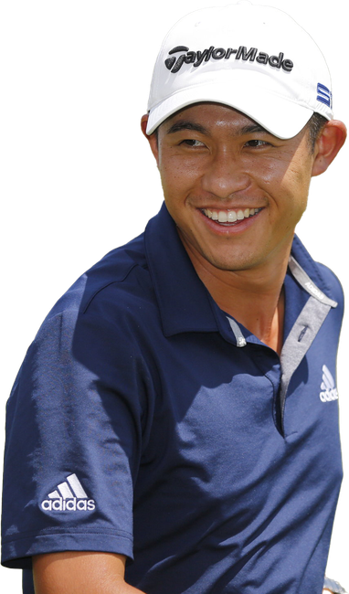 Collin Morikawa Olympic Player Transparent Png (black, navy, white)