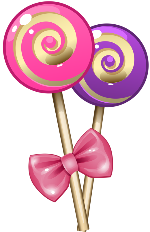 Lollipop Png File (salmon, black, purple, white)