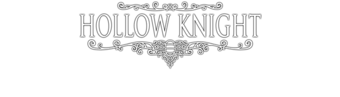 Hollow Knight Logo Png Clipart (black, silver, lavender, white)