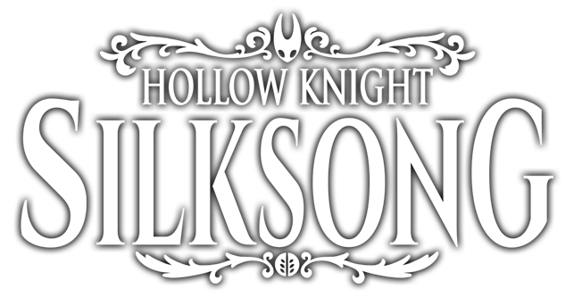 Hollow Knight Logo Png Photo (black, silver, lavender, white)