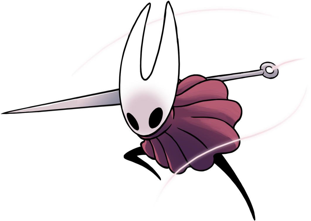 Hollow Knight Png Image (white, indigo, gray, black, silver)