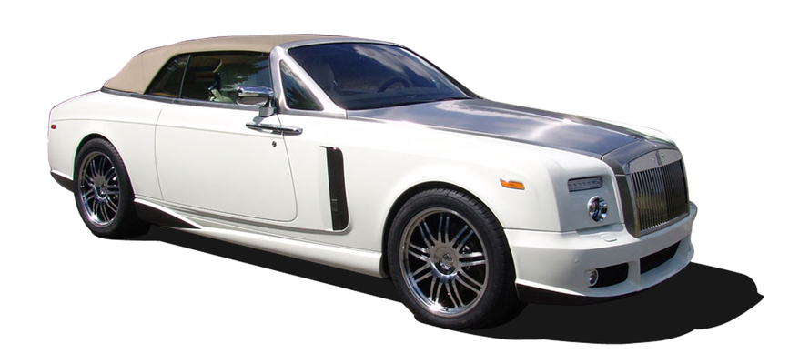 Rolls Royce Classics Png Isolated Image (beige, black, white)