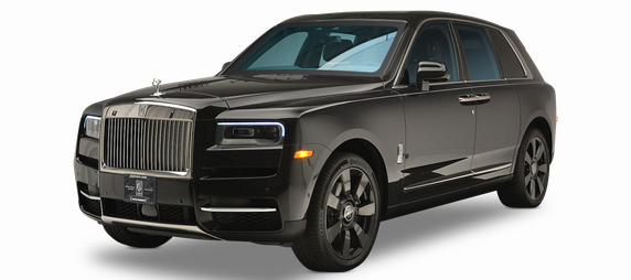 Rolls Royce Cullinan Png Isolated File (black, white)