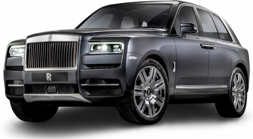 Rolls Royce Cullinan Transparent Png (silver, gray, black)