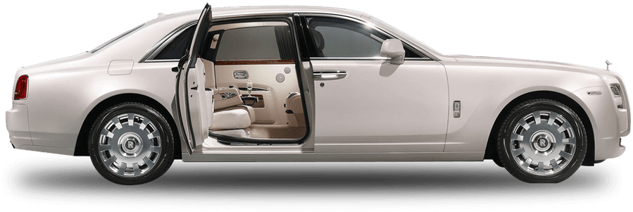 Rolls Royce Ghost Png Isolated Photos (black, silver)