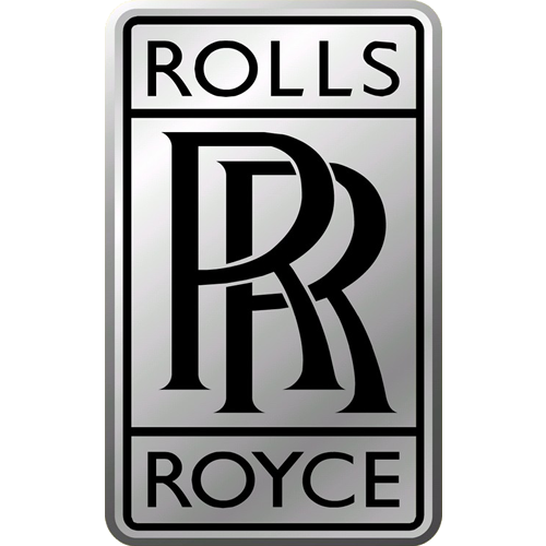 Rolls Royce Logo Png File (lavender, black, white)