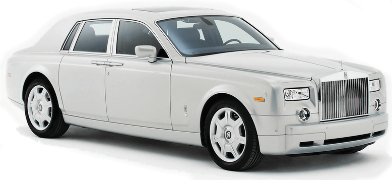 Rolls Royce Phantom Download Png Image (silver, lavender, black, white)