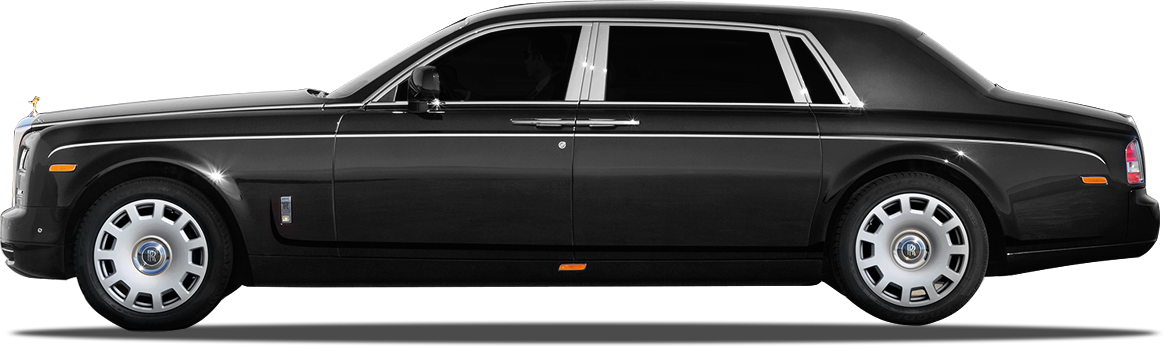 Rolls Royce Phantom Png Transparent (black)