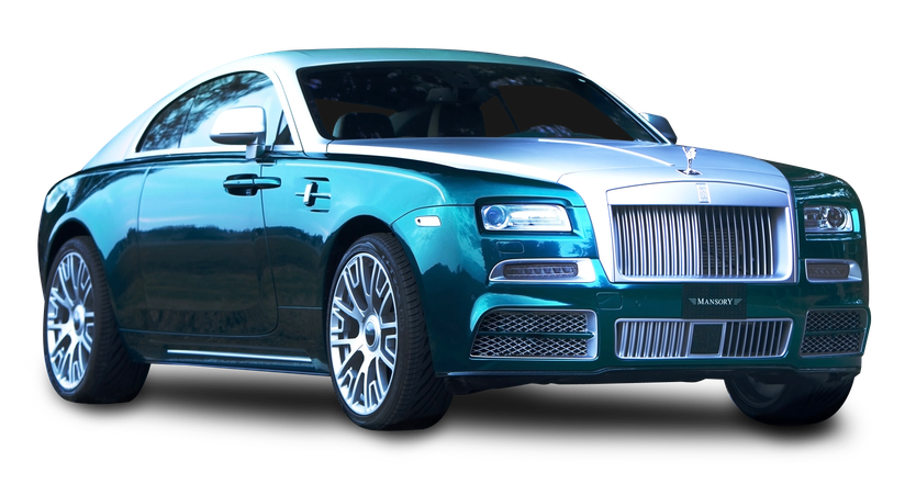 Rolls Royce Wraith Png Image (black, white)