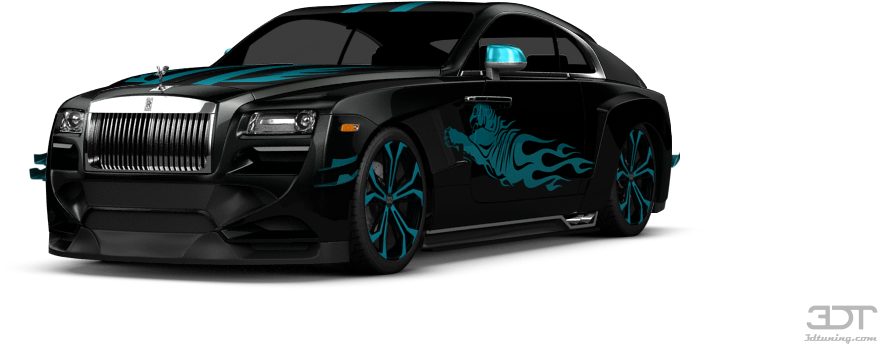 Rolls Royce Wraith Png Isolated Pic (black)