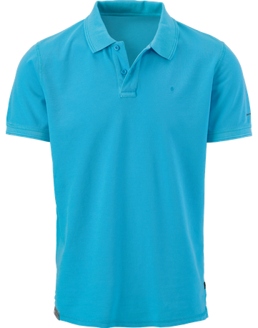 Polo Collar T Shirt Png File (teal, black)