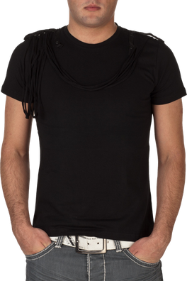 Polo Collar T Shirt Png Hd Isolated (black)