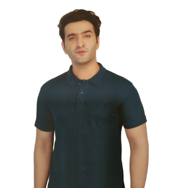 Polo Collar T Shirt Png Photo (black)