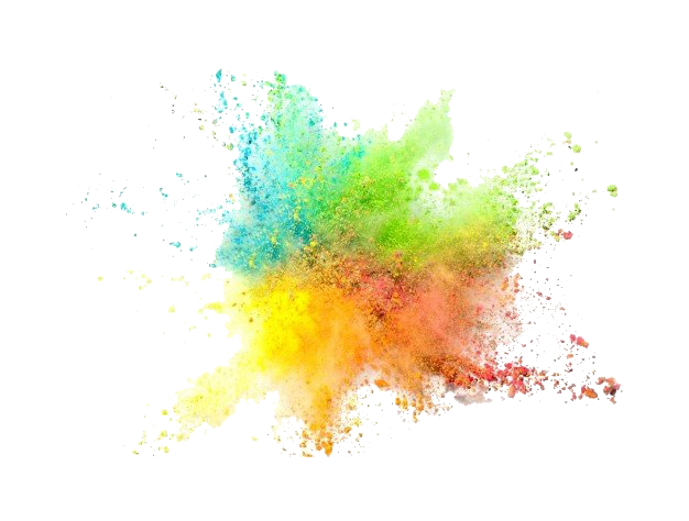 Color Bomb Png File (white)