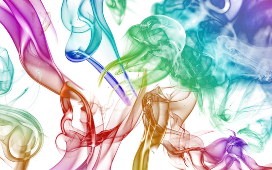 Color Smoke Transparent Png (purple, black)