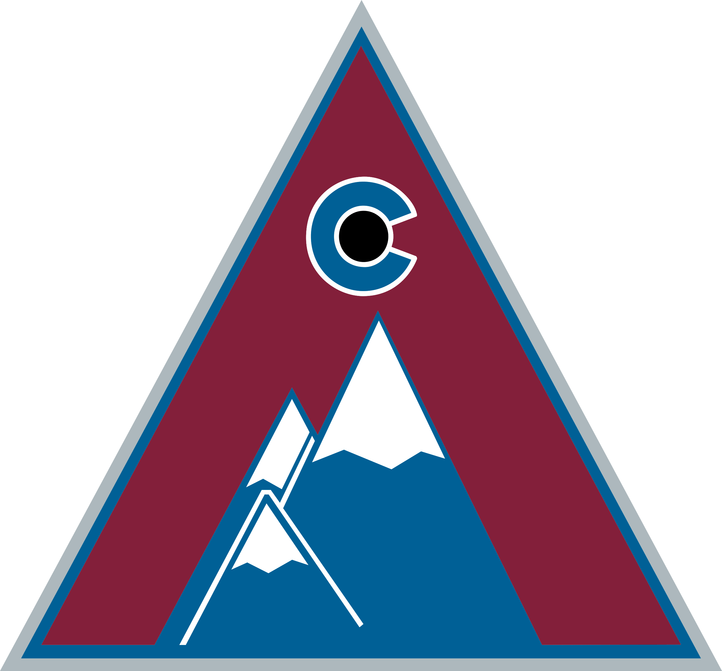 Colorado Avalanche Png Hd (teal, gray, white, maroon, silver)