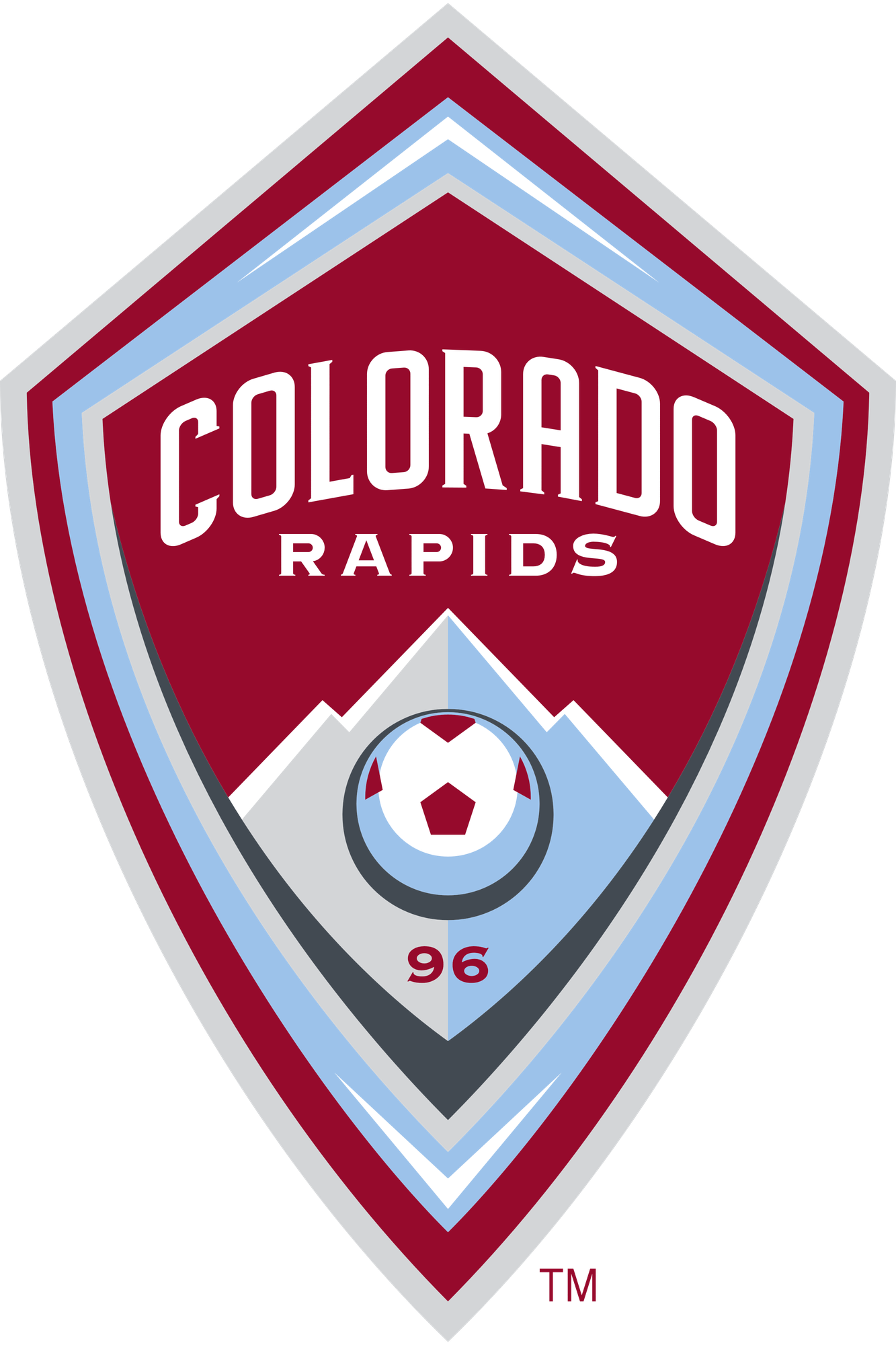 Colorado Rapids Png Photo (silver, white, black, maroon)