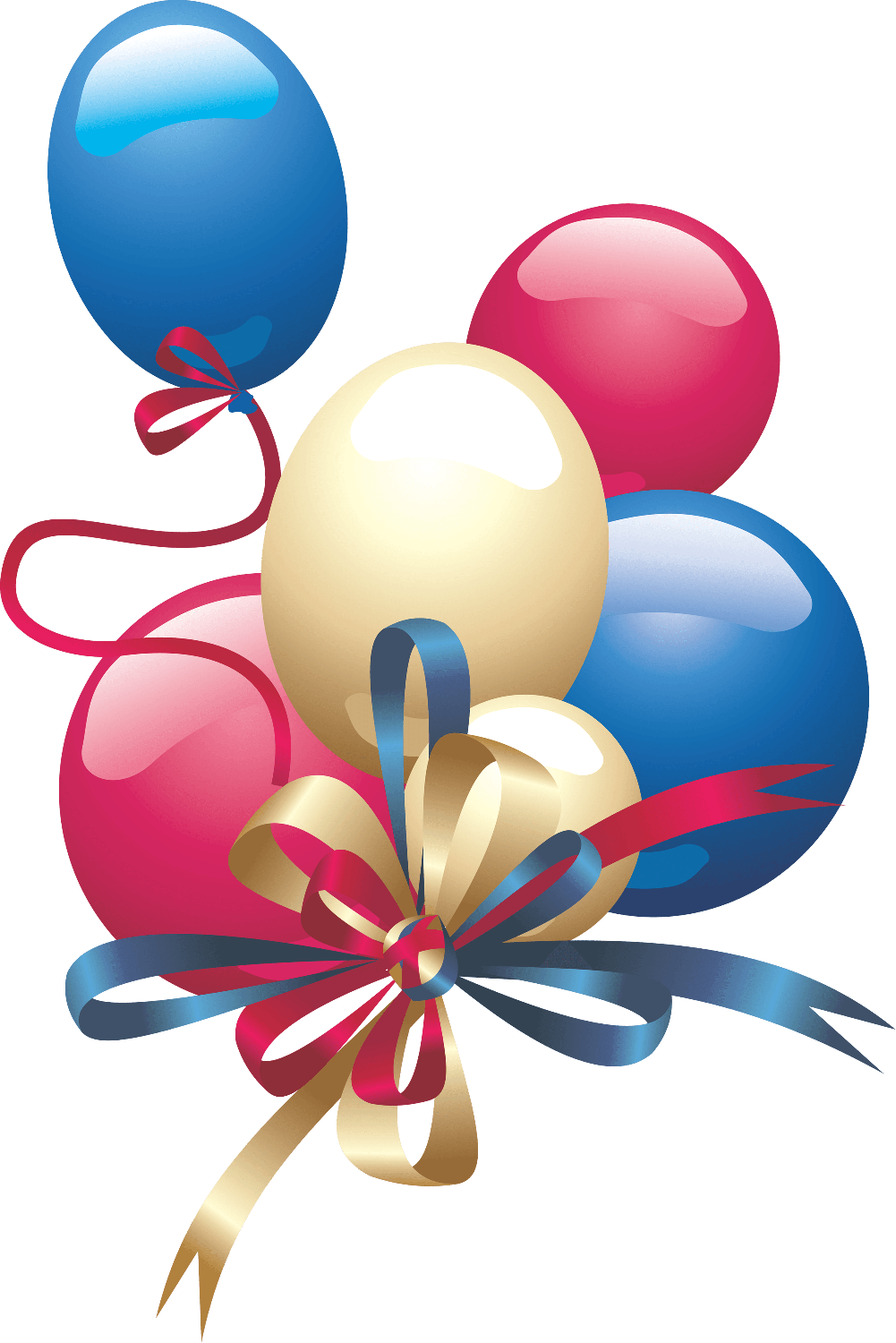 Colored Birthday Party Balloon Png (teal, black, chocolate, white)