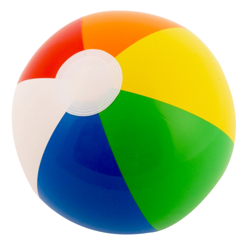 Colorful Beach Ball Inflatable Png (beige, black, green, gold)