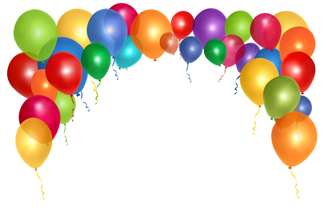 Colorful Bunch Of Balloons Png Image (chocolate, black, teal)