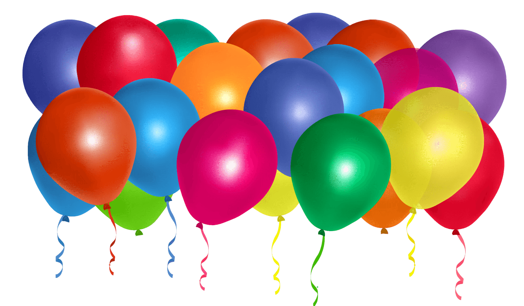 Colorful Bunch Of Balloons Png Photos (gray, purple)