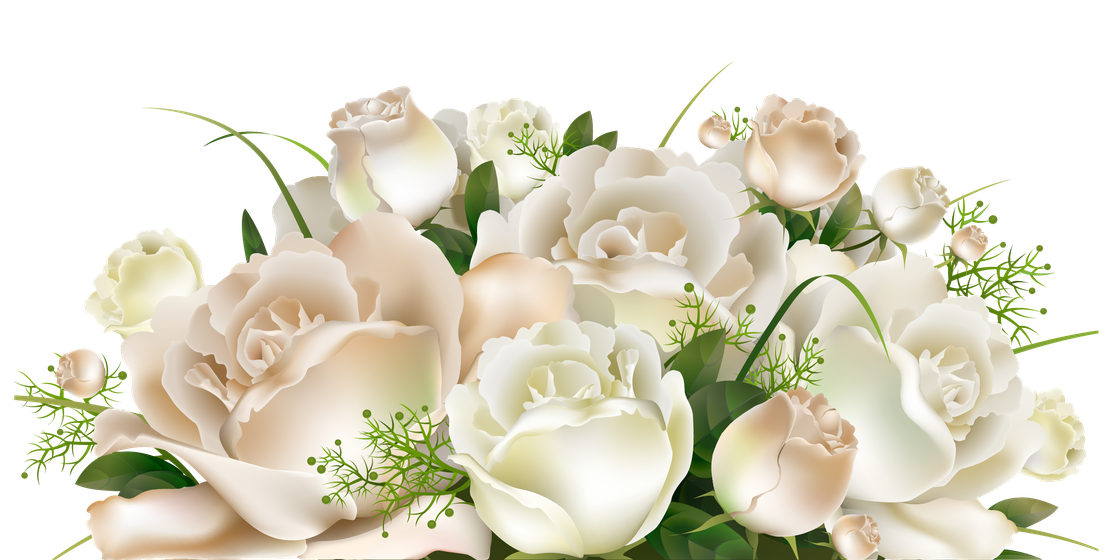 Colorful Rose Flower Png Pic (black, silver, beige)