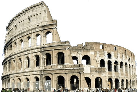 Colosseum Png File (gray, black, silver)