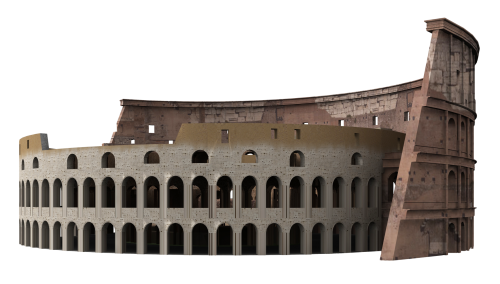 Colosseum Png Photo (gray, black, olive)