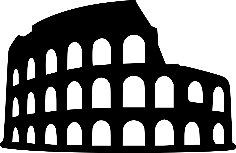 Colosseum Png Pic (lavender, black, white)