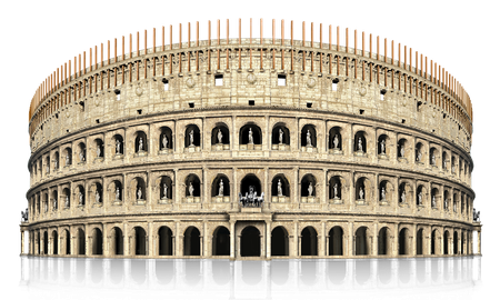 Colosseum Transparent Background (gray, black)