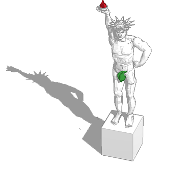 Colossus Of Rhodes Png Clipart (gray, black, silver, white)