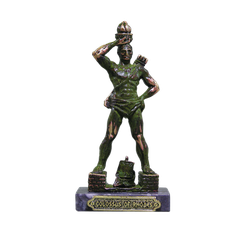 Colossus Of Rhodes Png File (black)