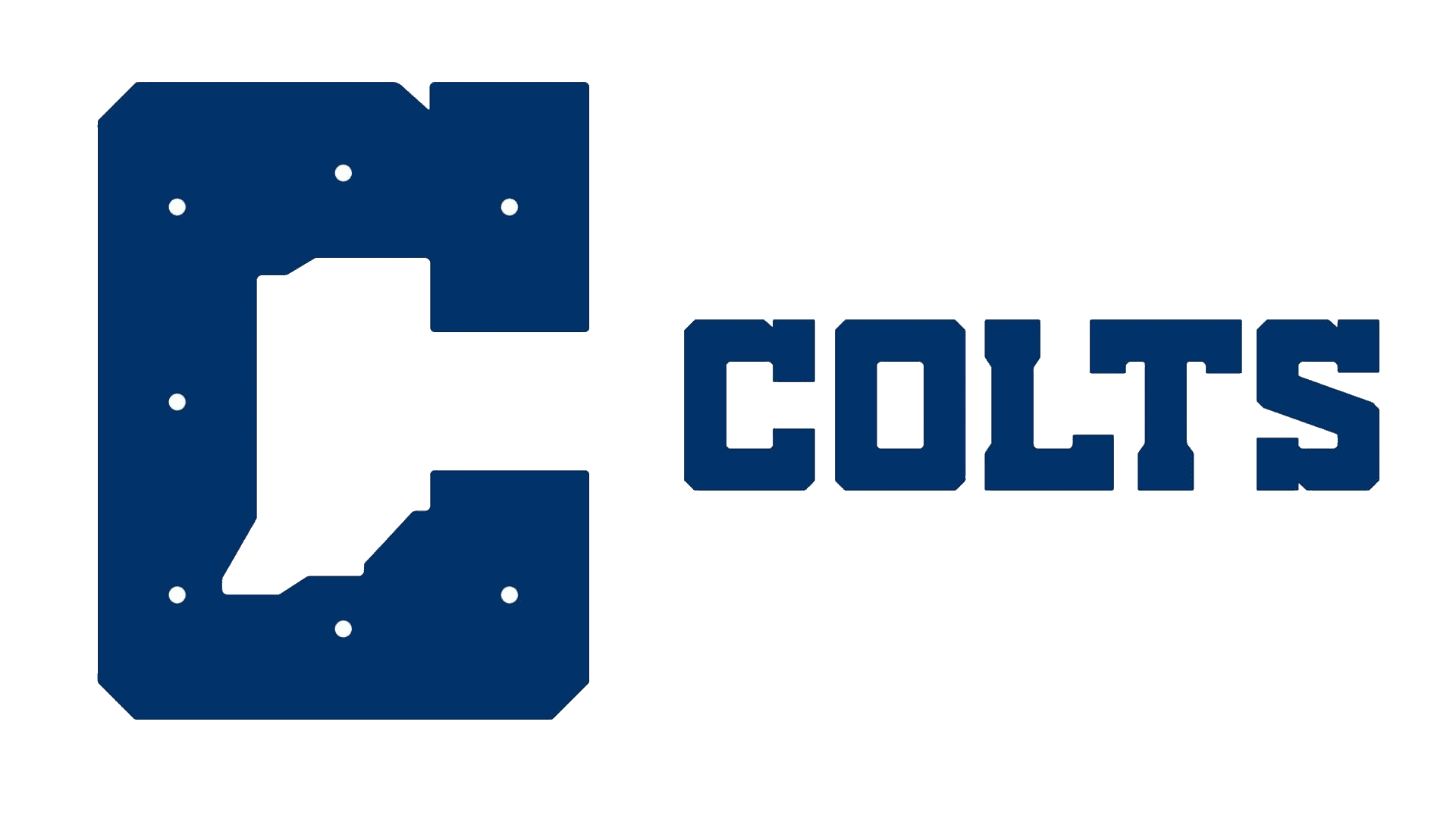 Colts Logo Png Clipart (navy, gray)