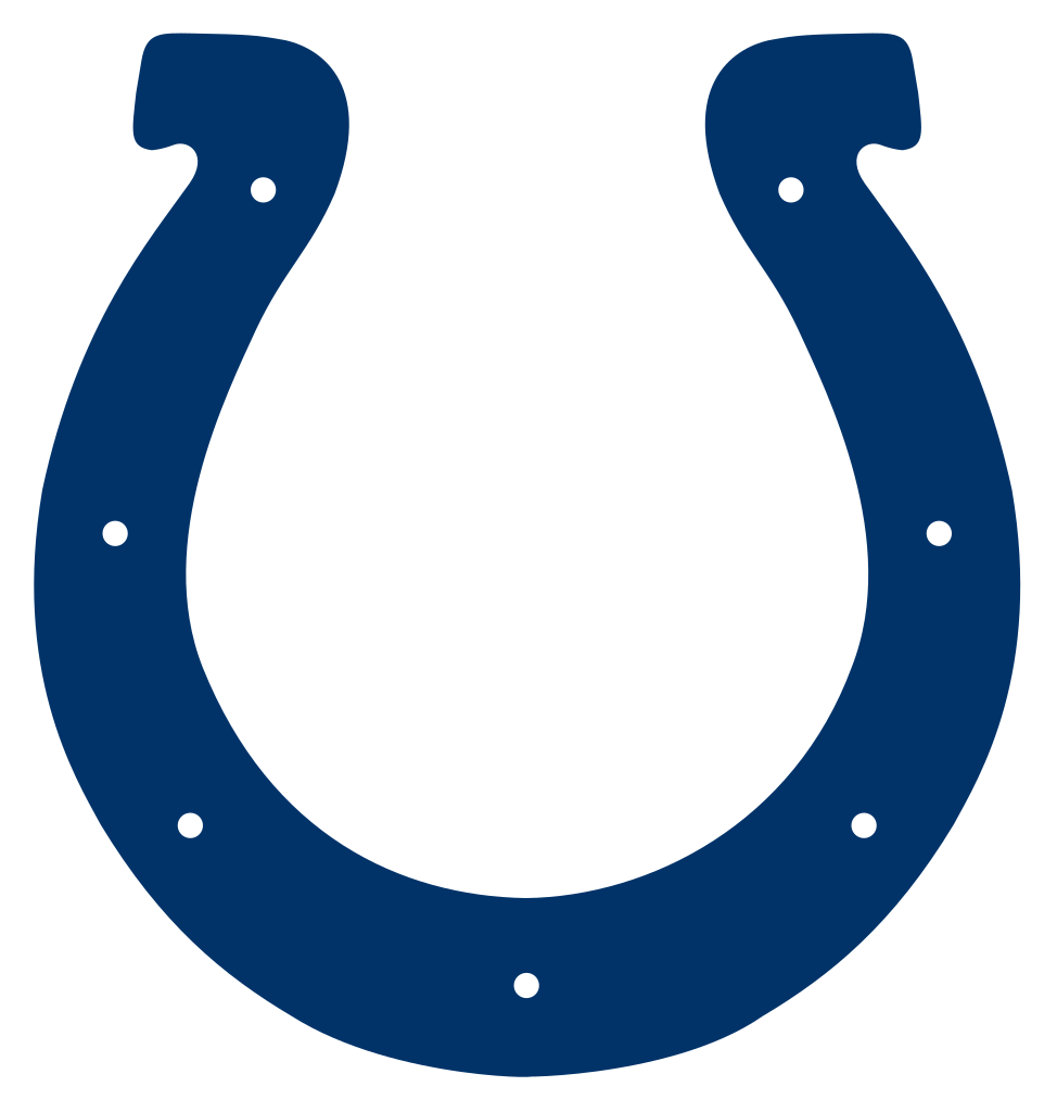 Colts Logo Png Image (black, navy, white)