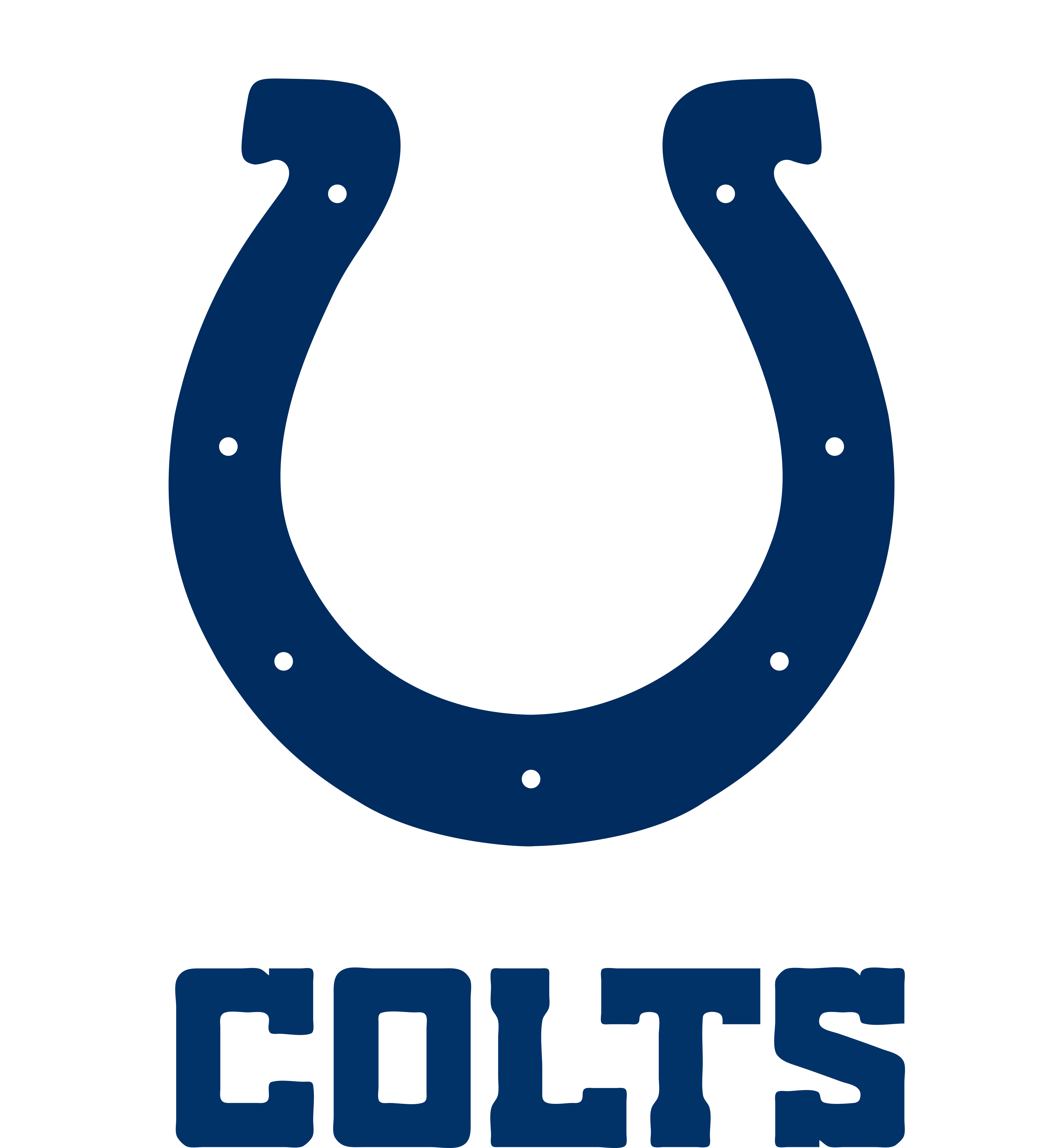 Colts Logo Png Pic (black, navy, white)