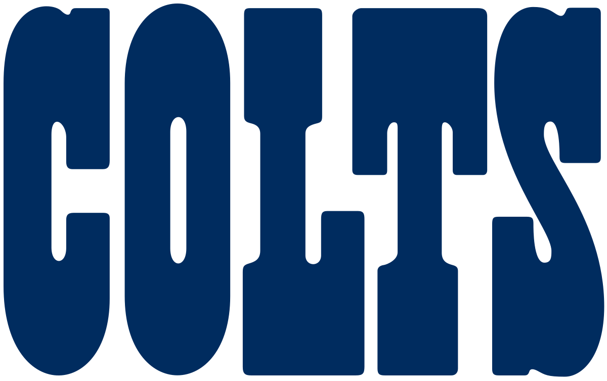 Colts Logo Png (black, navy)