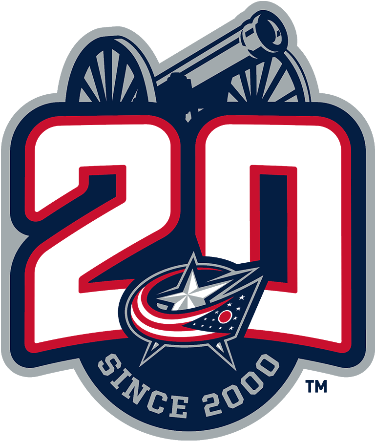 Columbus Blue Jackets Png Image (navy, gray, white, black, silver)